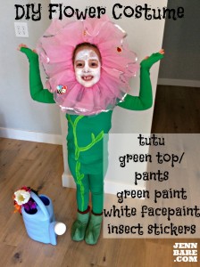 DIY Flower Costume