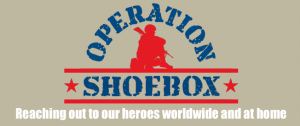 Donate to soldiers with Operation Shoebox