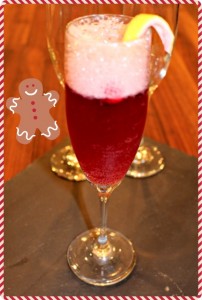 Christmas mocktail