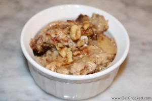 Slow Cooker Apple Oatmeal