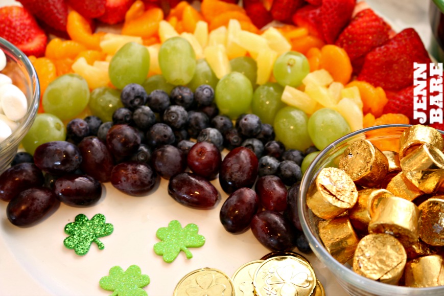 St Paddy S Day Rainbow Fruit Tray Jenn Bare