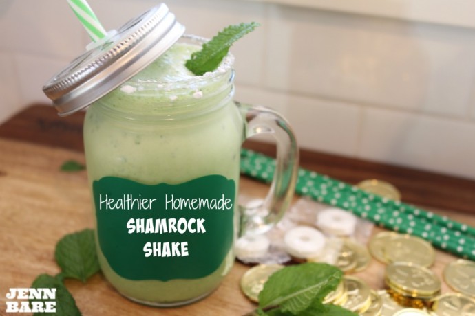 Healthier Shamrock Shake
