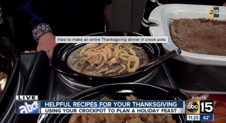 Make an entire Thanksgiving dinner in Crock-Pot® Slow Cookers