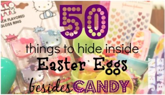 50 Non-Candy Easter Egg Fillers