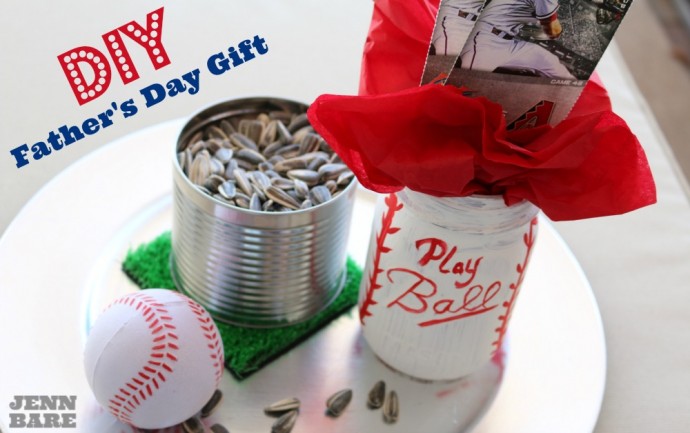 Baseball DIY: Father's Day Gift | Jenn Bare
