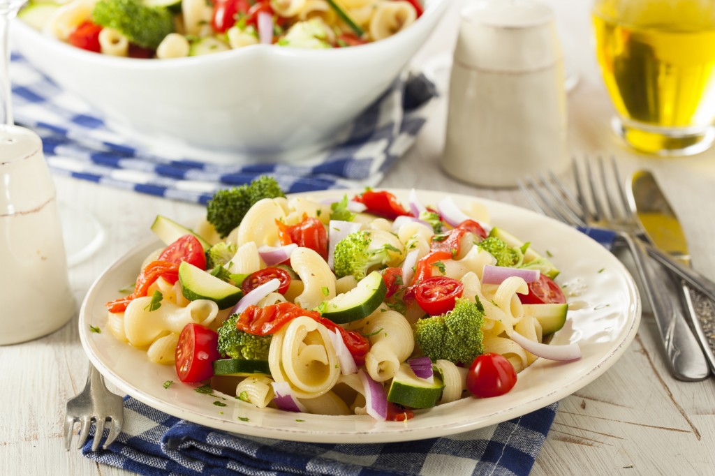 Homemade Overnight Pasta Salad Recipe Jenn Bare