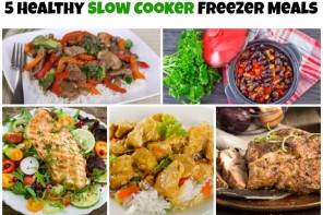 5 Healthy Freezer Meals for your Crock-Pot® Slow Cooker