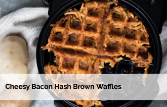 Loaded Hash Brown Waffles