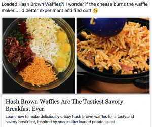 loaded hash brown waffles